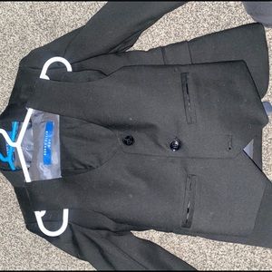 Little boys perry ellis suit. Jacket , vest , white shirt , dress pants